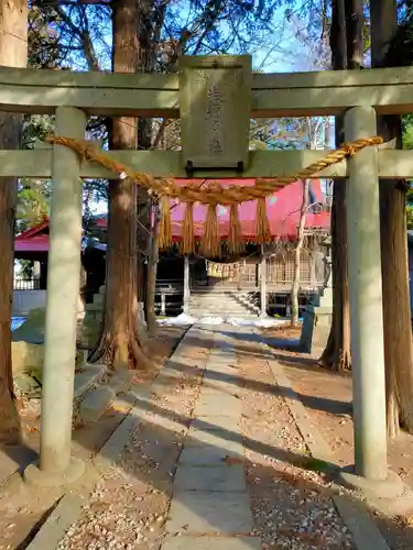 巻堀神社の鳥居