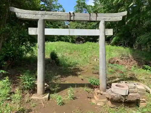 浅間神社の鳥居