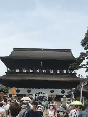 善光寺の山門・神門