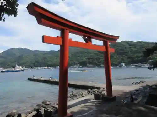 諸口神社の鳥居