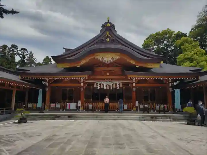 亀ケ池八幡宮の本殿・本堂