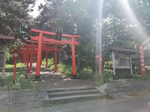 札幌伏見稲荷神社の鳥居