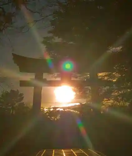 富士山東口本宮 冨士浅間神社の鳥居