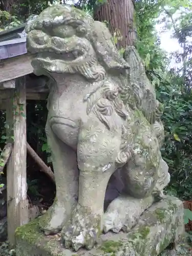 燒火神社の狛犬