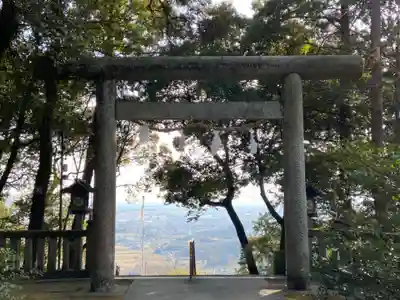 唐澤山神社の鳥居