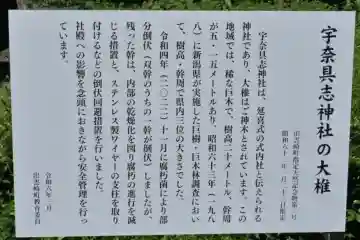 宇奈具志神社(新潟県)