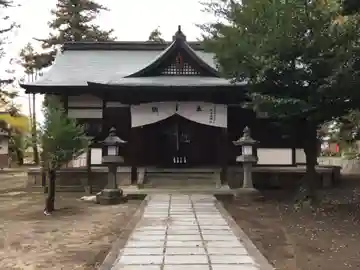 大井俣神社の本殿・本堂