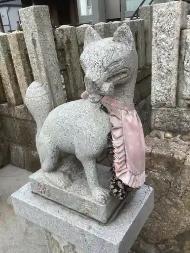 白龍神社の狛犬