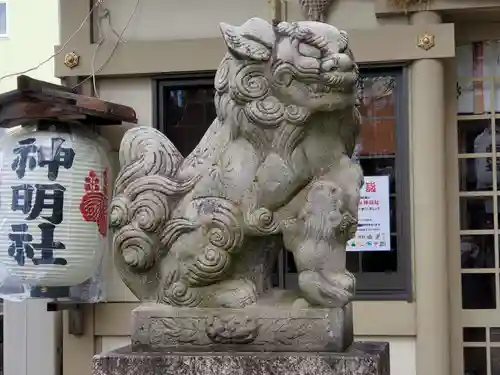 神明社（赤塚神明社）の狛犬