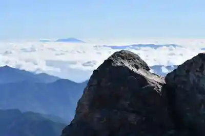 乗鞍本宮の景色
