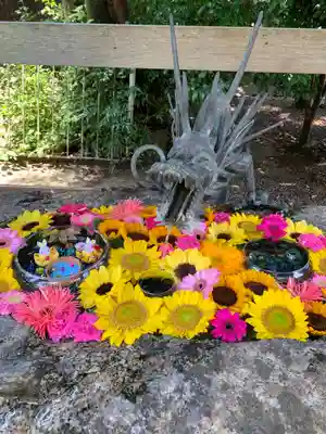 彌都加伎神社の手水舎