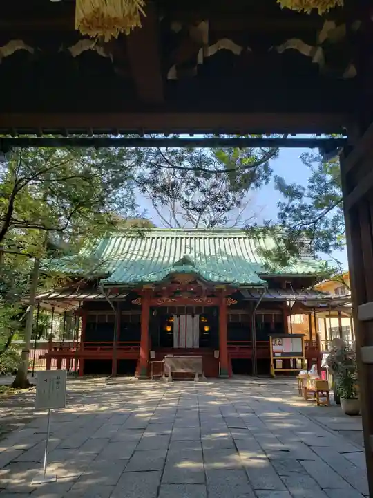 赤坂氷川神社の本殿・本堂