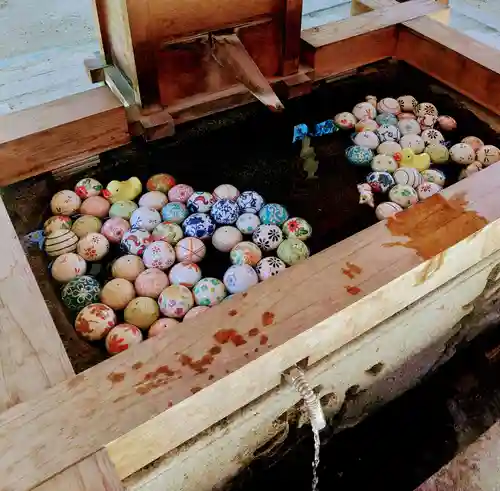 四條畷神社の手水