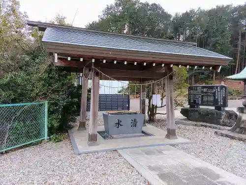 馬頭神明宮の手水舎