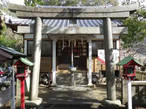 金長神社の鳥居