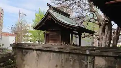 鳥飼八幡宮の本殿・本堂