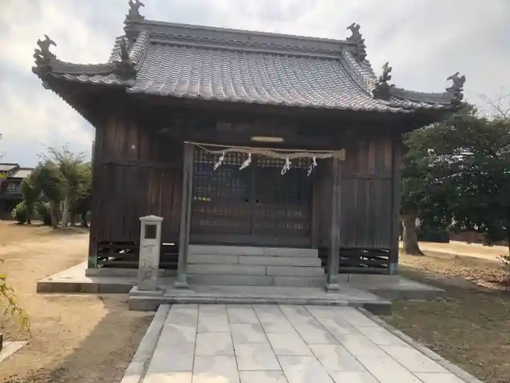 綱敷天満神社の本殿・本堂