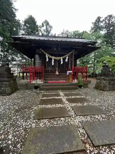 小坂子八幡神社の本殿・本堂