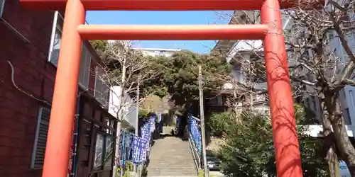 大綱金刀比羅神社の鳥居