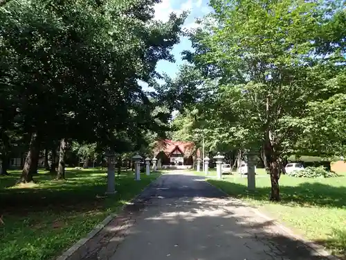 十勝護国神社の自然