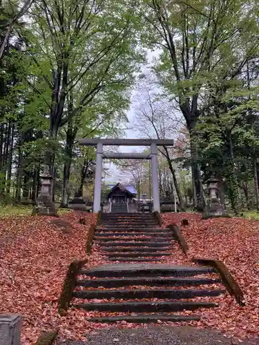 神居神社の鳥居