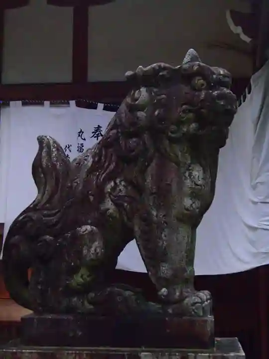 加茂神社の狛犬