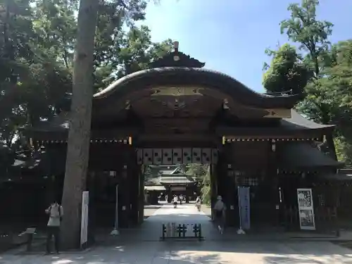 大國魂神社の山門・神門