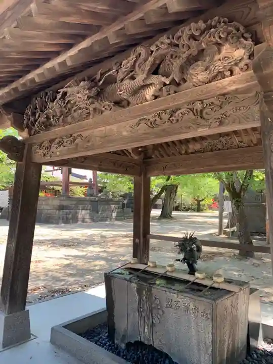 総願寺の手水舎