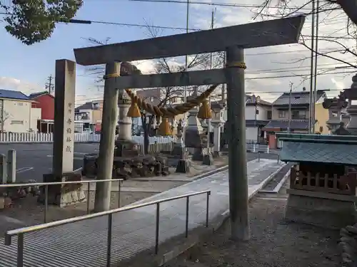 神明社（小牧神明社）の鳥居