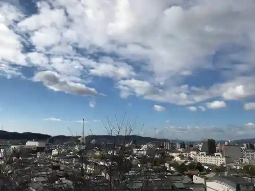 阿智神社の景色