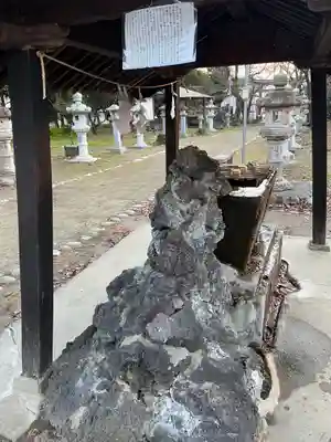 賀茂春日神社の手水舎