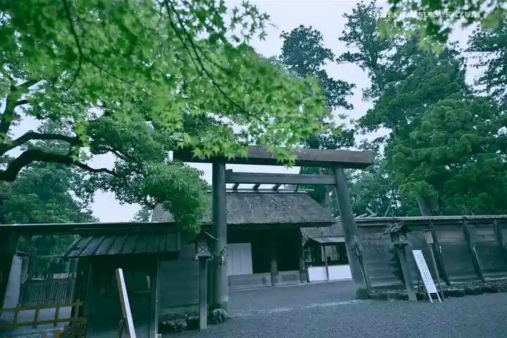 伊勢神宮外宮(豊受大神宮)の鳥居