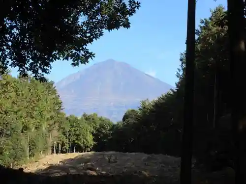 山宮浅間神社の景色