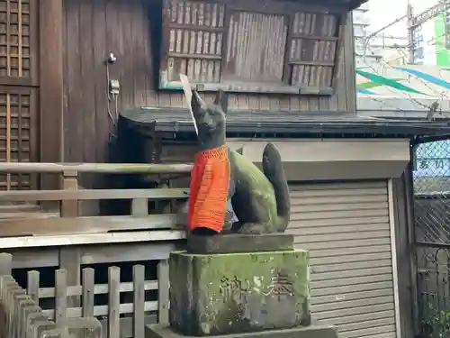 柳森神社の狛犬