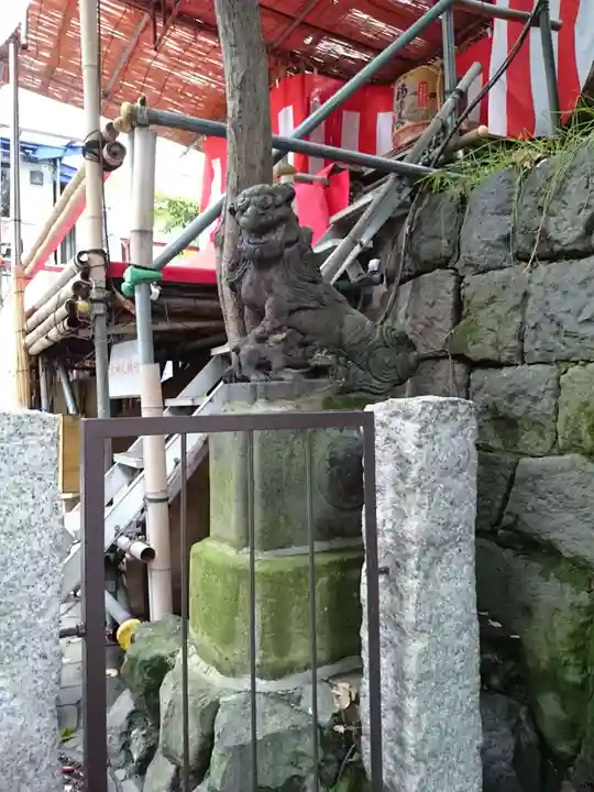 元神明宮の狛犬