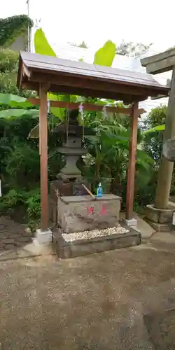 横浜御嶽神社の手水舎
