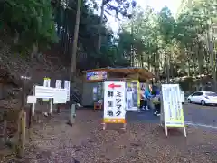 焼森山雷神神社の自然