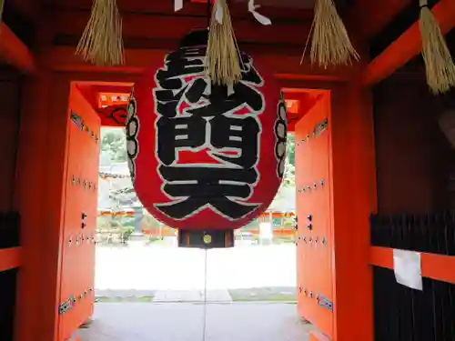 毘沙門堂門跡の山門・神門