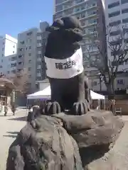 浅草神社の狛犬