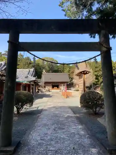 東田神明宮の鳥居