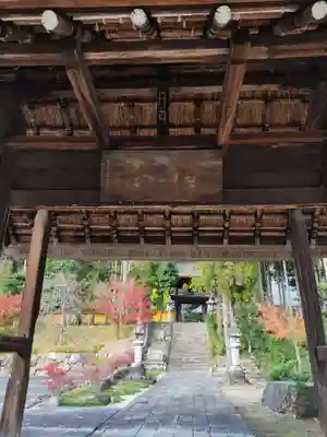 崇禅寺の山門・神門