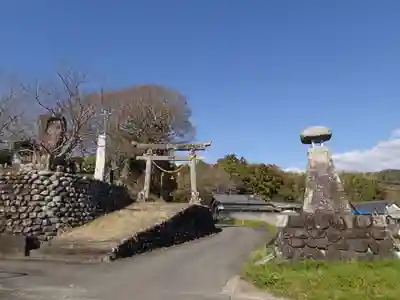 多気坂本神社の鳥居