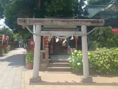 川越八幡宮境内 民部稲荷神社(埼玉県)