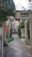 笠間稲荷神社 東京別社の鳥居