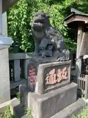 牛天神北野神社の狛犬