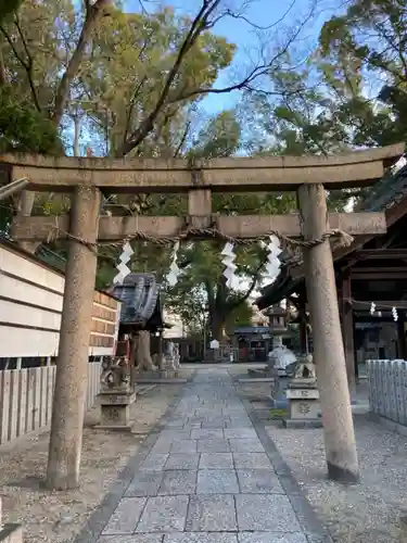 天神ノ森天満宮の鳥居