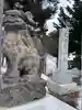 札幌村神社の狛犬