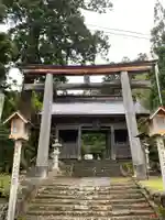鳥海山大物忌神社蕨岡口ノ宮の鳥居