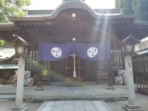 久留米宗社　日吉神社の本殿