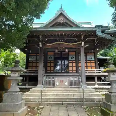 西向天神社の本殿・本堂